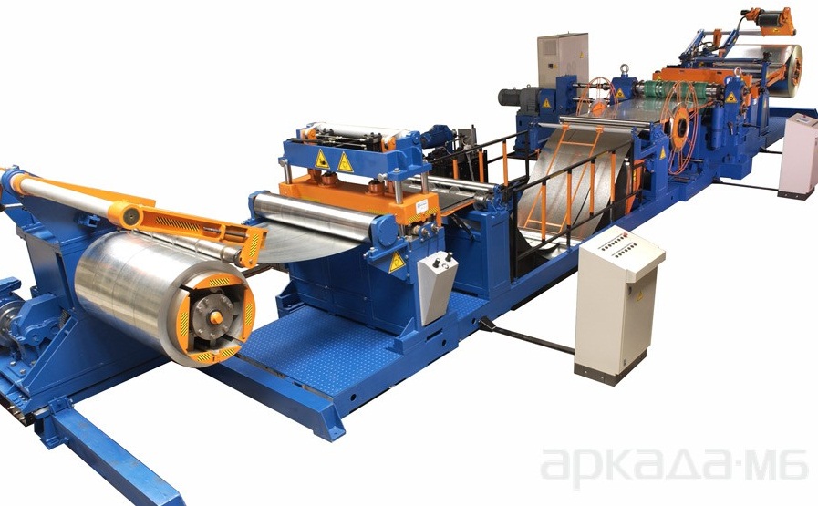  Automatic line of length cutting of coiled metal LA 82