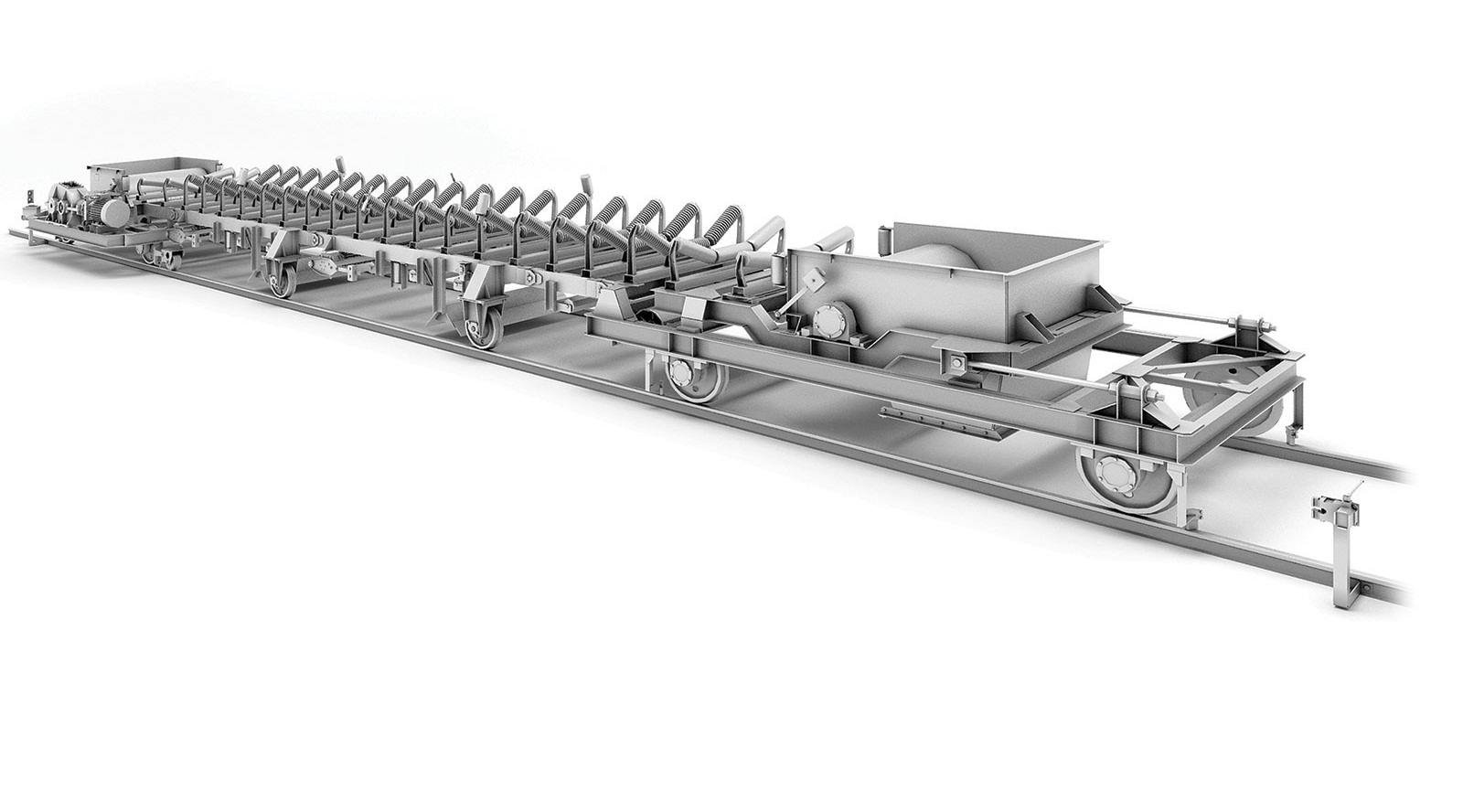 Belt conveyors: stationary and retractable