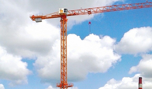 Top-slewing flat-top tower cranes TDK-8.180 SE LT