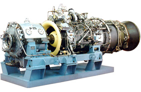 Instalasi turbin gas GTU-2,5 P untuk pembangkit listrik