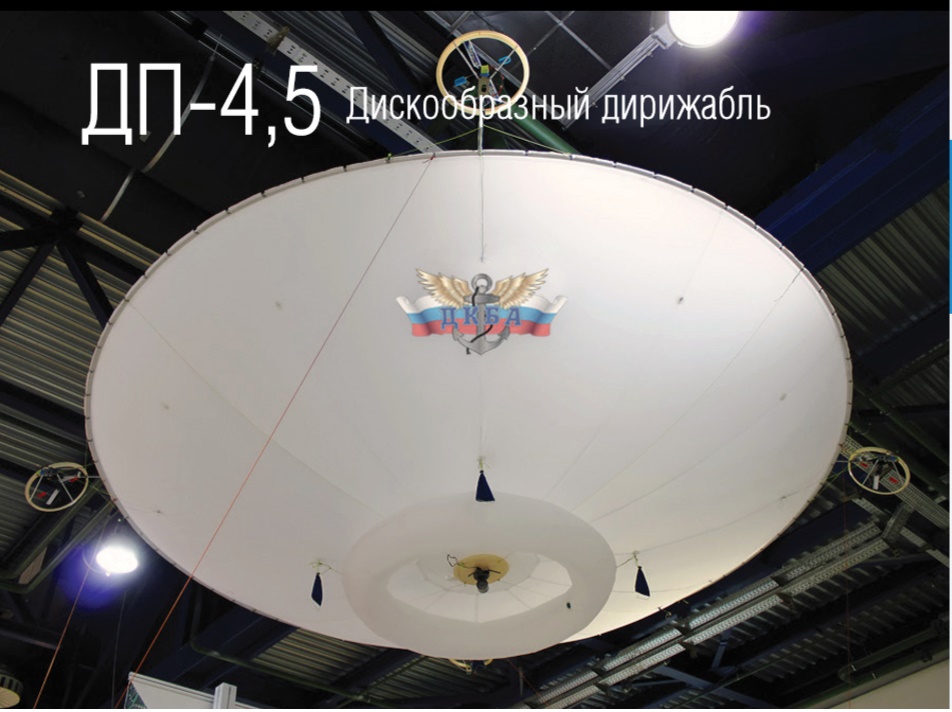 Kapal udara robotik berbentuk piringan DP-4,5