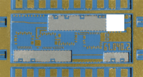 Papan tambalan multilayer dengan jalur gelombang mikro dan kotak transistor gelombang mikro berukuran kecil dan sirkuit terpadu