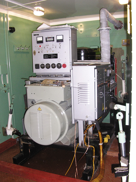 DEU with the capacity of 10-780 kVA in the insulated block container of the 