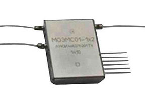 Micro-optoelectromechanical systems for switching and modulating optical radiation MOEMS01-1x2