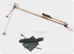 There are two types of catapults for launching UAVs: elastic and mechanical.