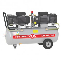Oil-free air compressors with gentilin patented design KVB660/100М