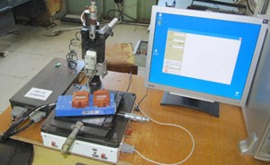 Installation of measurement, parameters, thin-film voltage dividers, in the process of fitting the PKD-70P