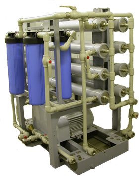 Installation of getting desalinated water URZH.VP-120NM, URZH.VP-800