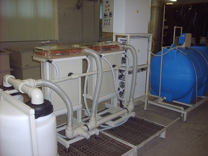 Sodium hypochlorite production unit