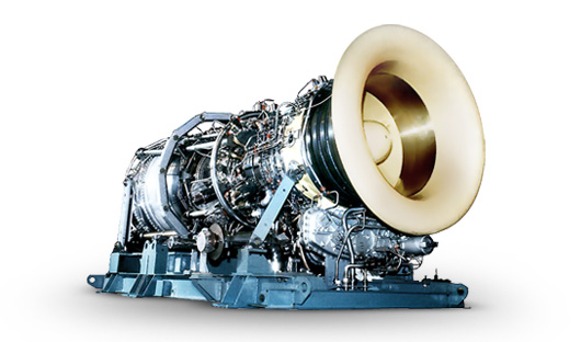 GTE-16PA2 gas turbine unit for power plants