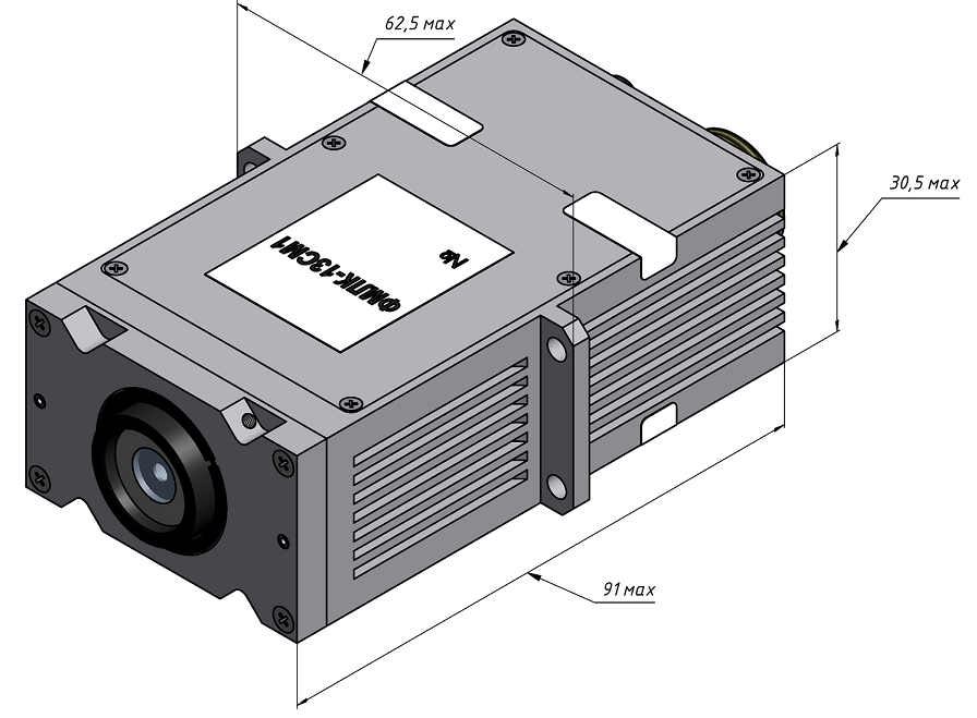 Photodetector module for laser location FMLK-13CM