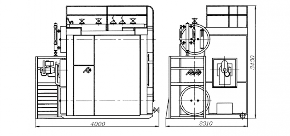 Steam water tube boiler DE 1.0-14