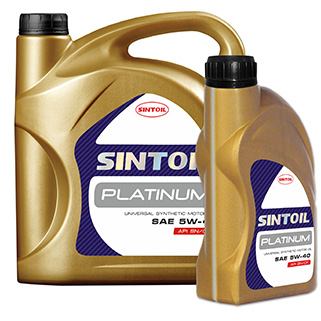 Моторное масло SINTOIL PLATINUM SAE 5W-40 API SN/CF 