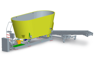 Stationary feed mixers SSK-14V