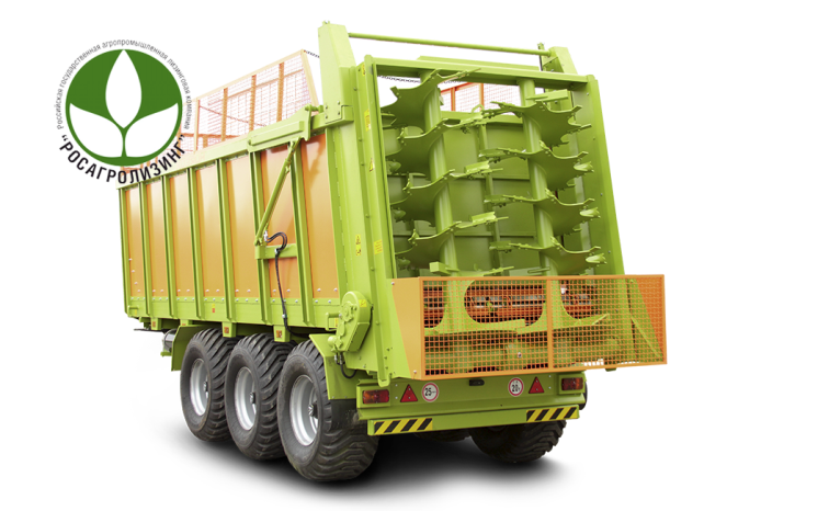 Semi trailed manure spreader ROUM-24