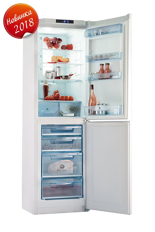 Refrigerator two-chamber household POZIS RK FNF-174 with electronic unit