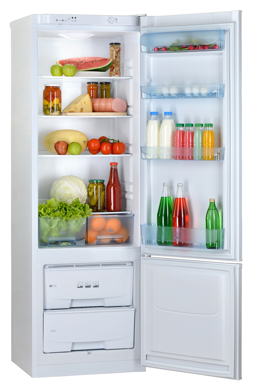 Refrigerator two-chamber household POZIS RK-103