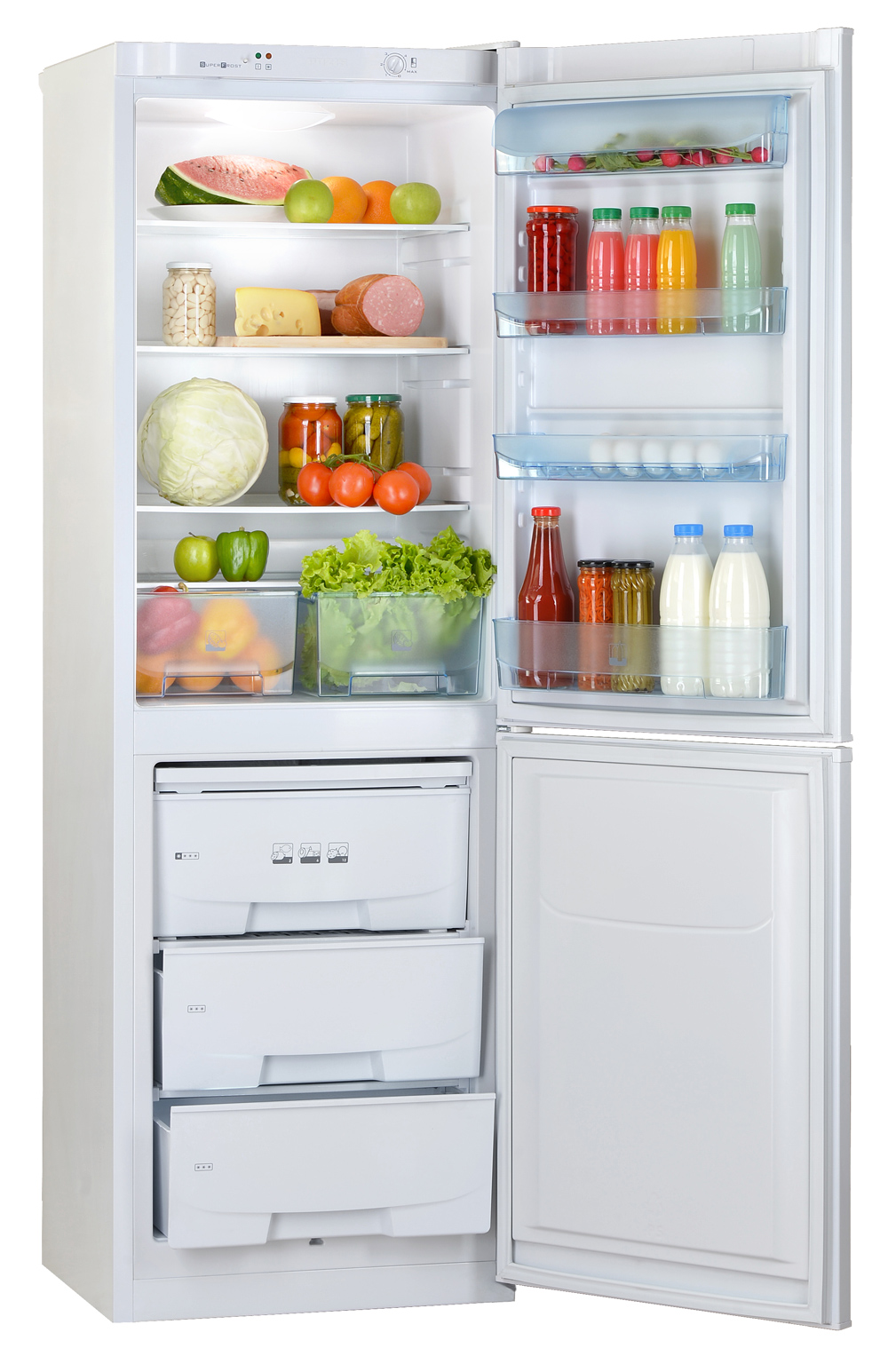 Refrigerator two-chamber household POZIS RK-139