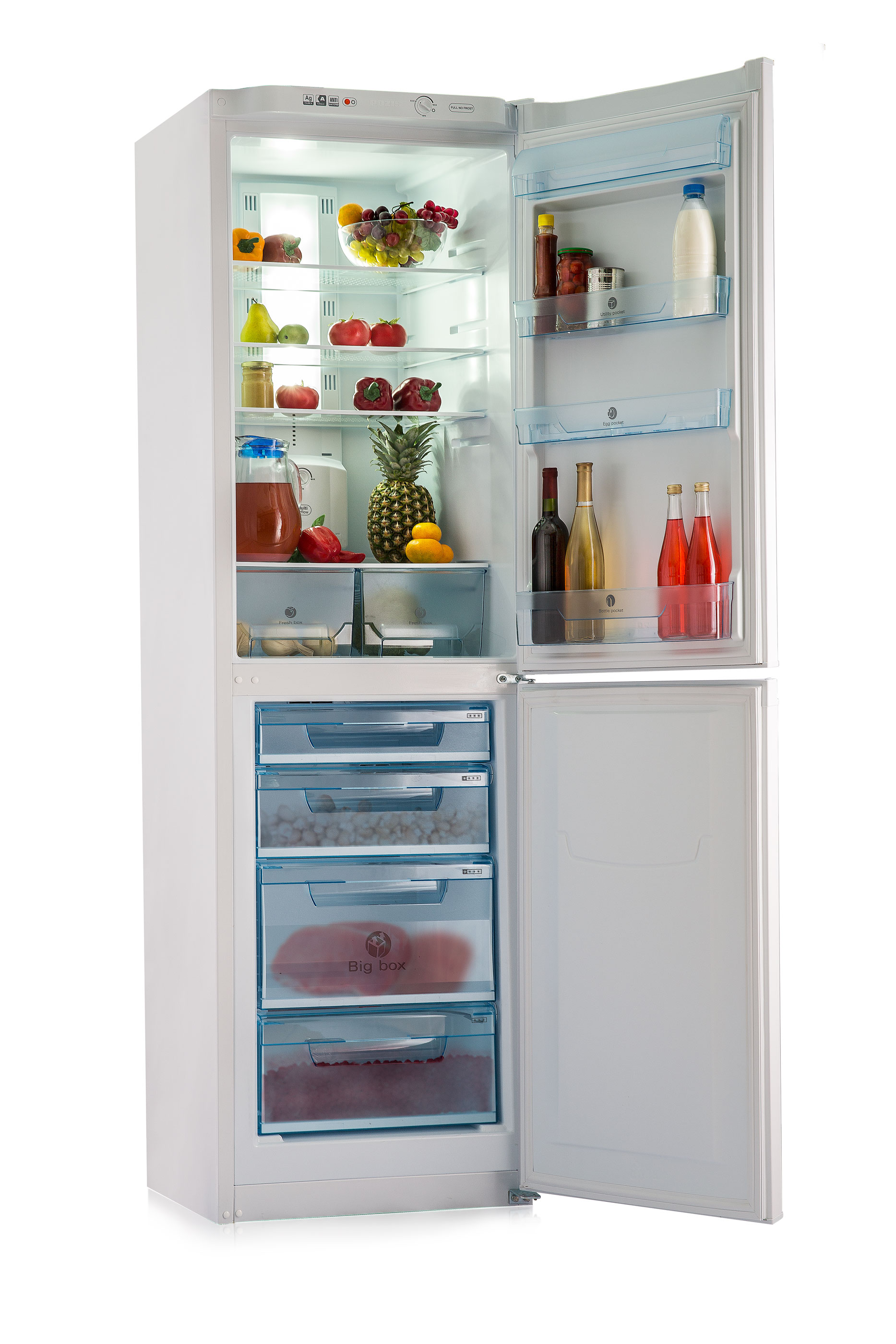 Refrigerator two-chamber household POZIS RK FNF-172