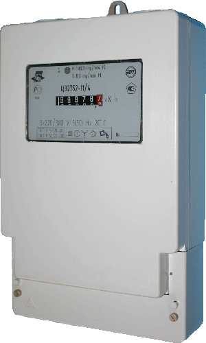 Electric energy electronic three phase active energy digital meters CE2752