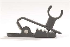 Holder-clip for lavalier microphones