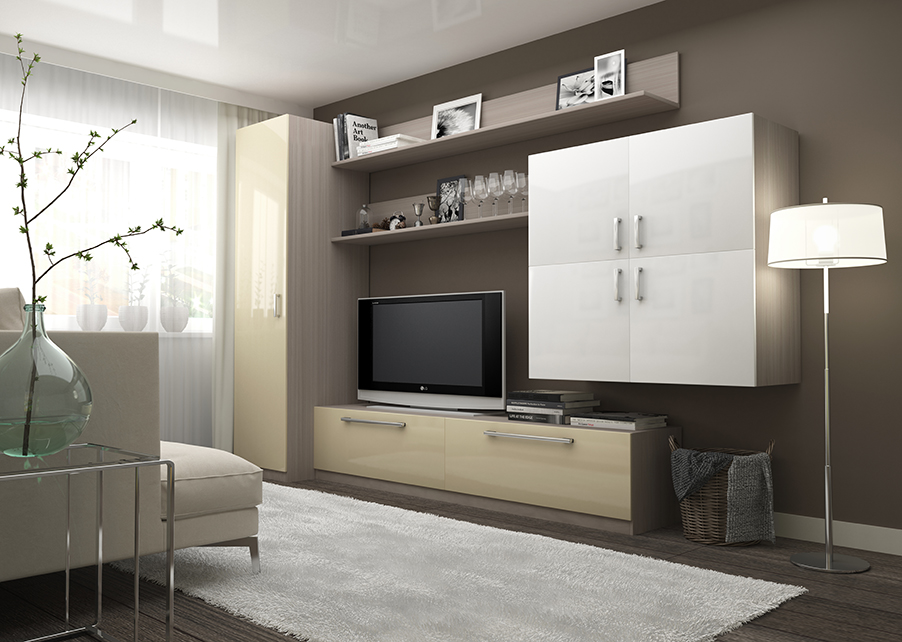 Modular system of living rooms Era