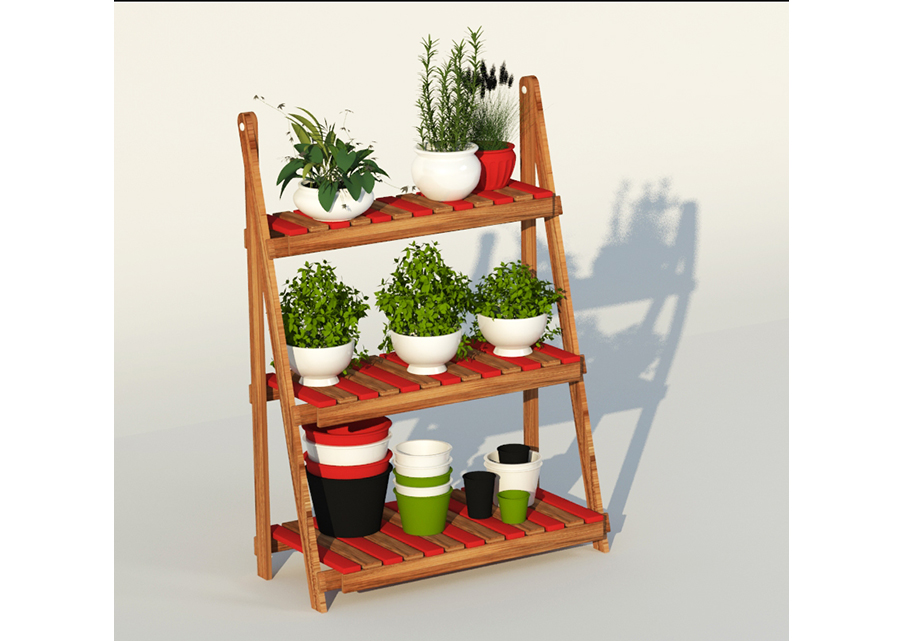 Полка для цветов (складная)