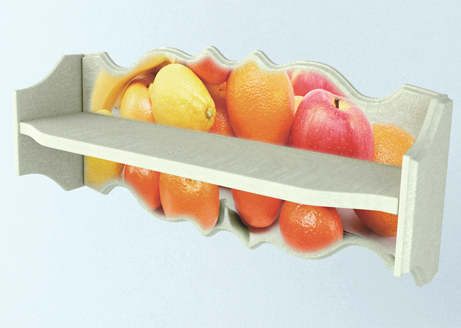 Полка настенная №2