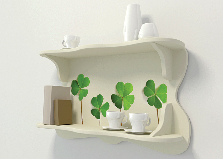 Полка настенная №1