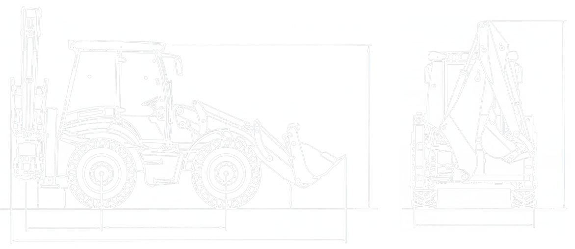 Экскаватор-погрузчик Ant-2321