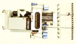 Circular twin-cylinder automatic machine 