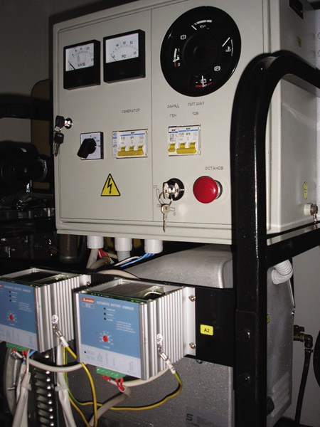 DEU with the capacity of 10-780 kVA in the insulated block container of the 