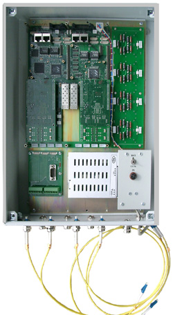Управляемый промышленный Ethernet-коммутатор второго уровня ADS-B МФ2.158.008  4G+2M+4SHDSL+2GATEWAY