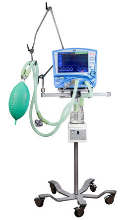 The device of artificial ventilation of lungs 