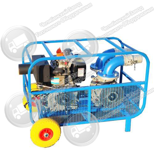 Motor pump TANKER 049 for pumping light petroleum products and various liquids (water, kerosene, acids, solvents, food products, esters)