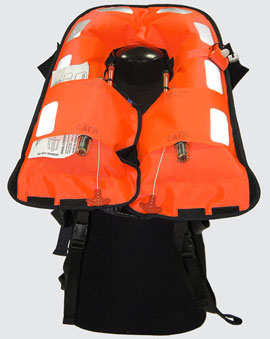 Neptune inflatable worker-safety vest