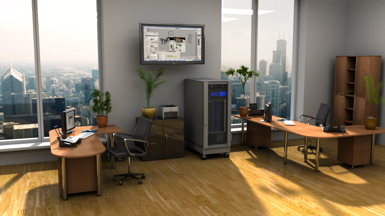 РСК микроЦОД (от 4 до 32 узлов, до 143 тфлопс)