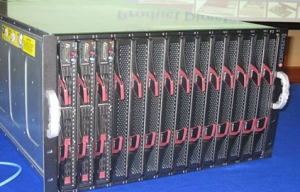 Medium cluster (1-4 racks, standard unit - basket with 14 nodes)