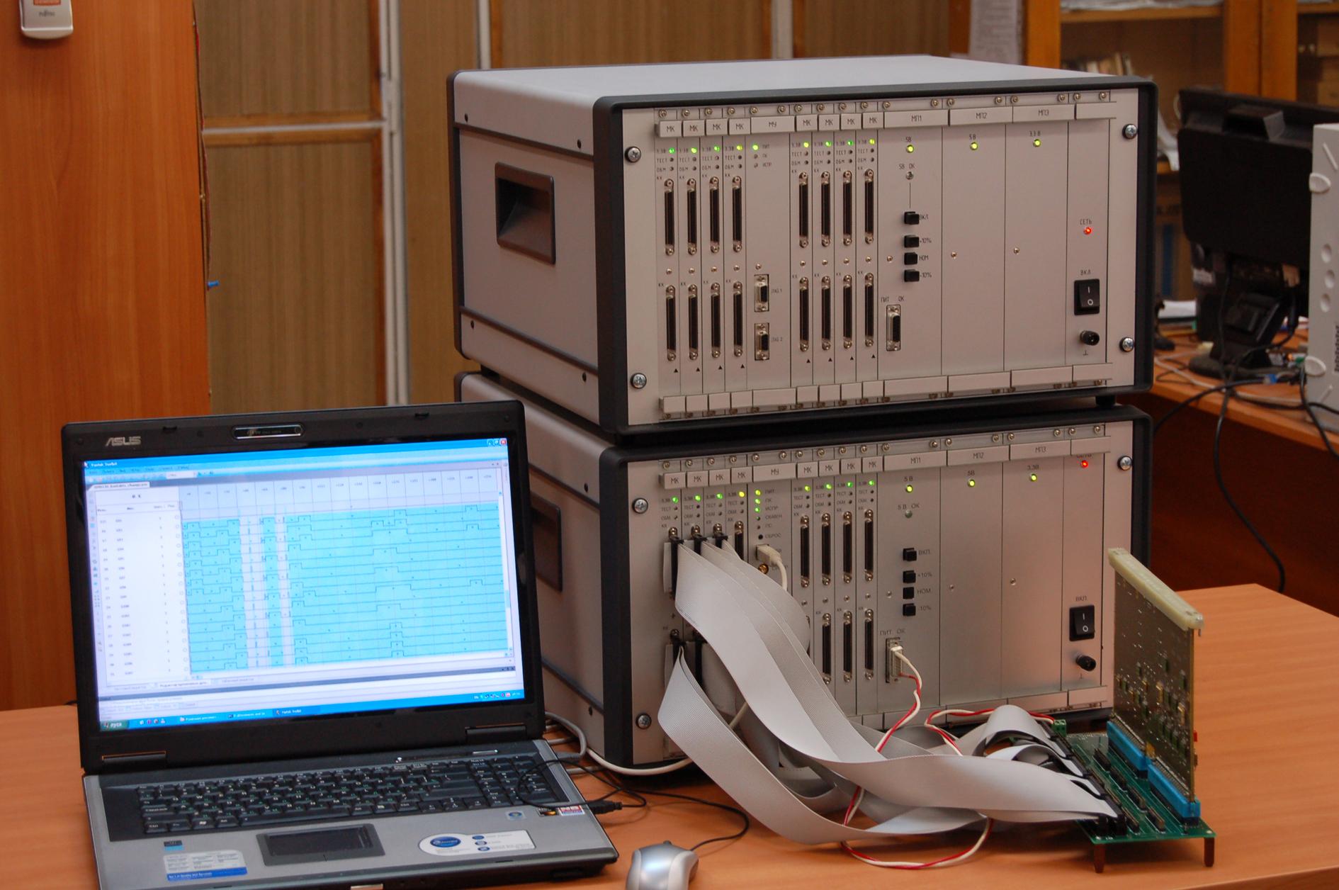 Hardware and software complex test monitoring and diagnostics UTK-512