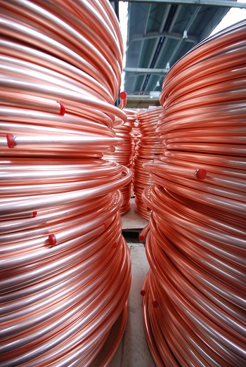 Copper pipes