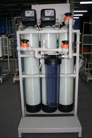 Installation of deionized water