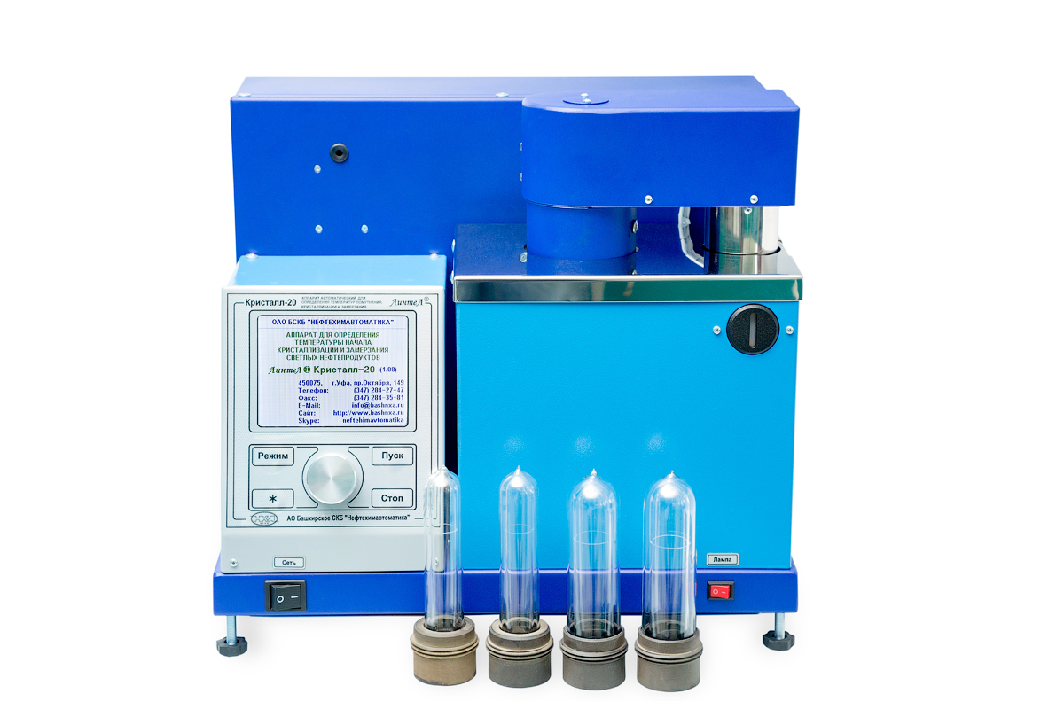LinteL Kristall-20 Automatic crystallizing and freezing point tester
