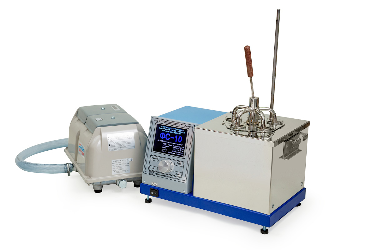 LinteL FS-10K Existent gum tester for fuels (jet evaporation method)