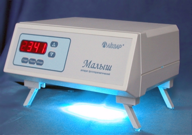 Phototherapeutic apparatus «Malysh»