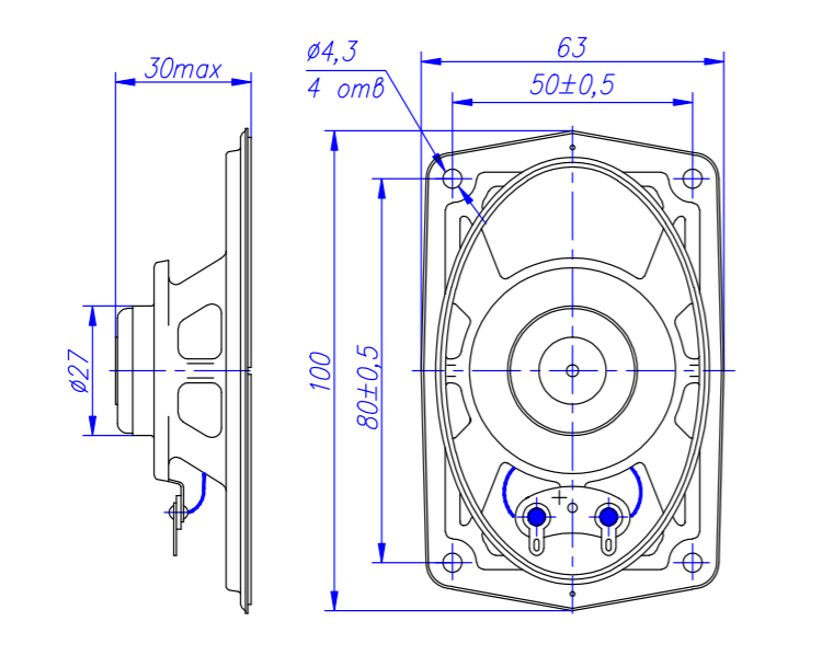 Головка громкоговорителя 3ГДШ-32Р