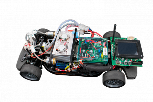 Fuel cell Model of a hybrid vehicle