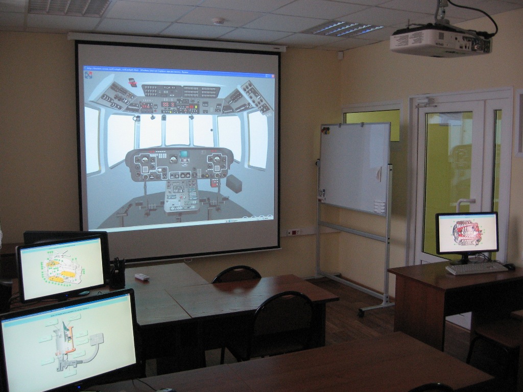 Aviation personnel training for helicopters produced by Russian Helicopters