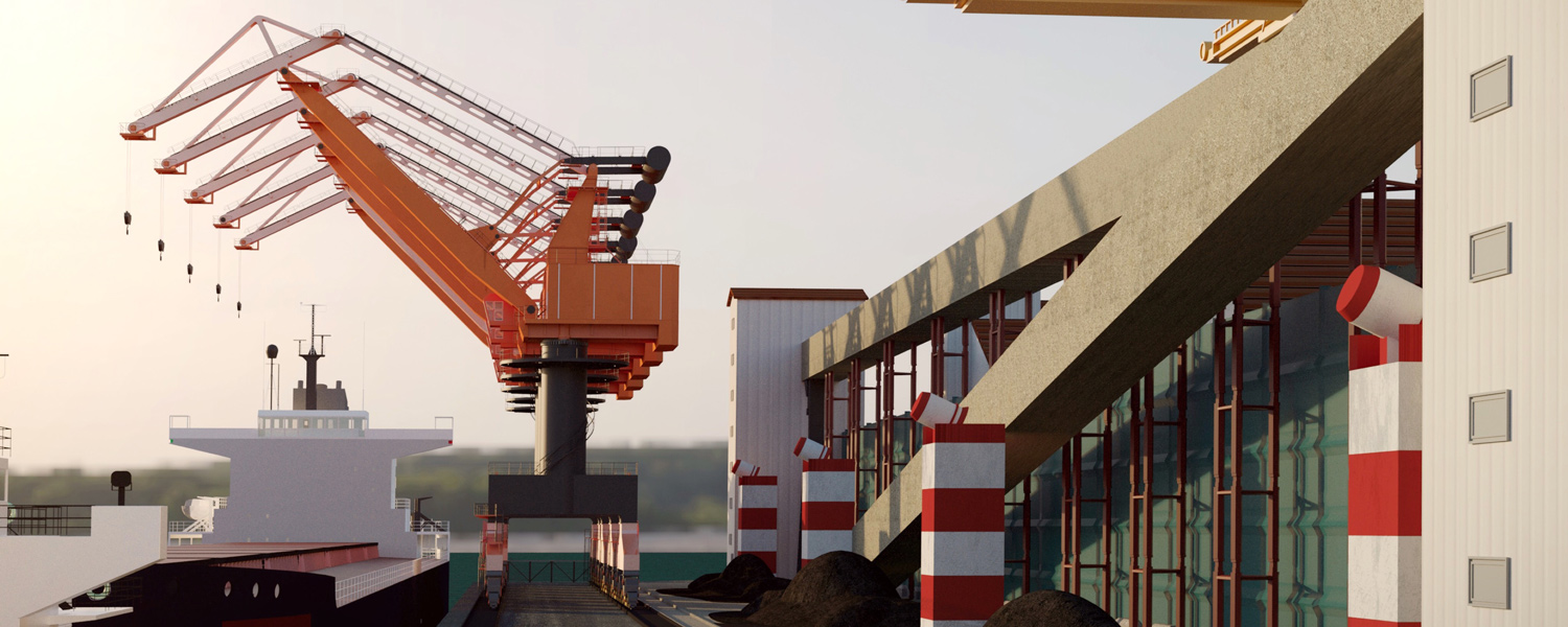 Closed coal handling services