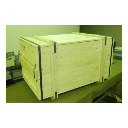 Production of wooden cases for equipment
