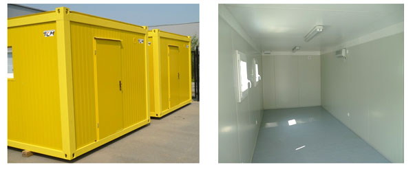 Pre-constructed buildings